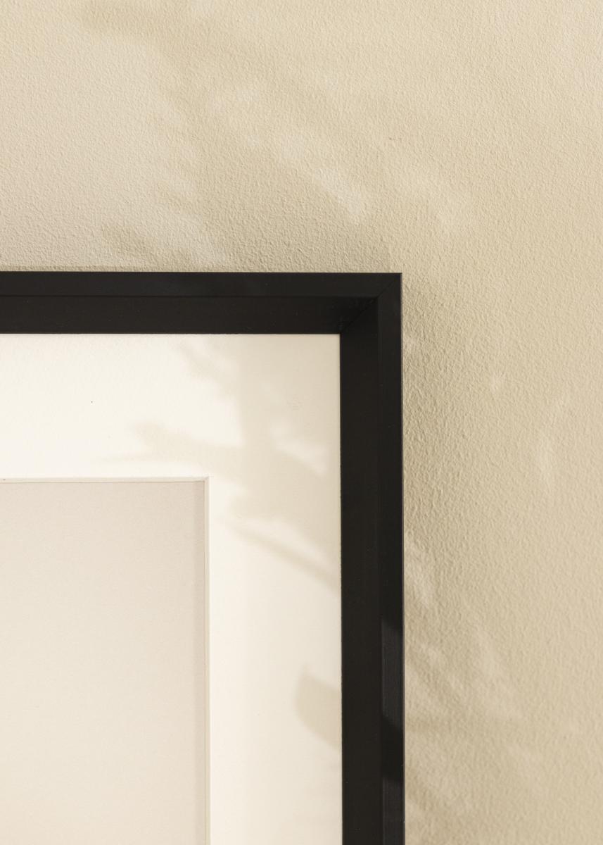 Posterrahmen, Bilderrahmen, schwarz, 61x91,5 cm, Acrylglas