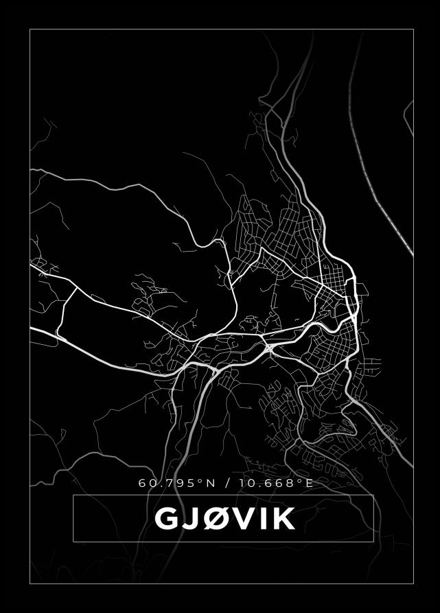 Bildverkstad Map - Gjøvik - Black