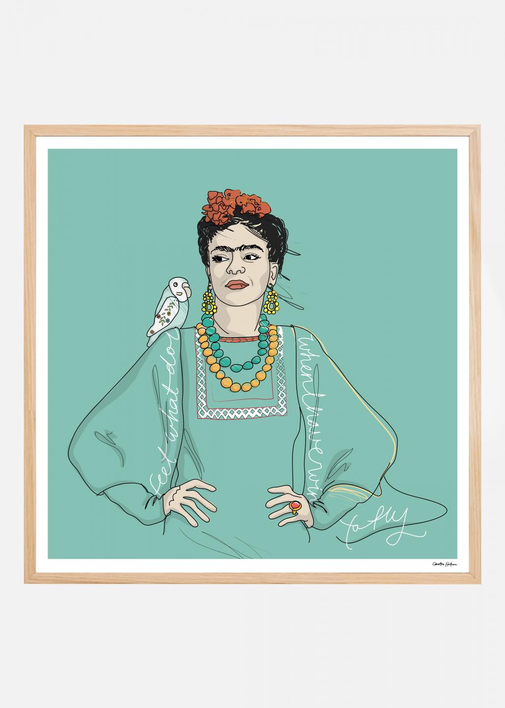 Poster, stampa Frida Kahlo Poster - Frida Kahlo Kunstdruck, Regali & Merch