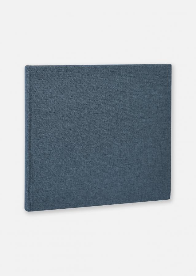 Focus Base Line Canvas Blau 26x25 cm (40 weiße Seiten / 20 Blatt)