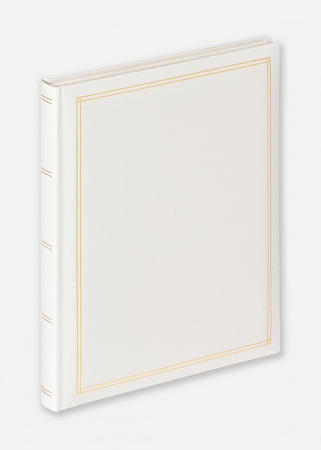 Walther Monza Album Selbstklebend Weiß - 26x30 cm (30 Schutzseiten)