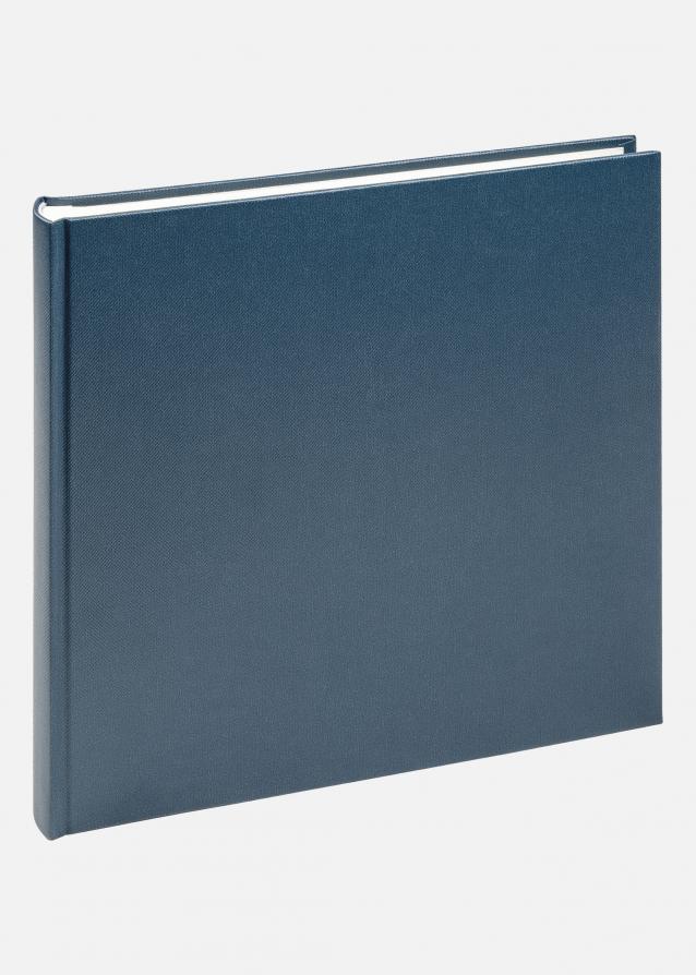 Walther Beyond Fotoalbum Blau - 22,5x24 cm (40 weiße Seiten / 20 Blatt)