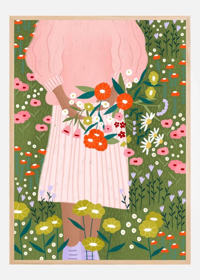 Bildverkstad Flower Farm Poster