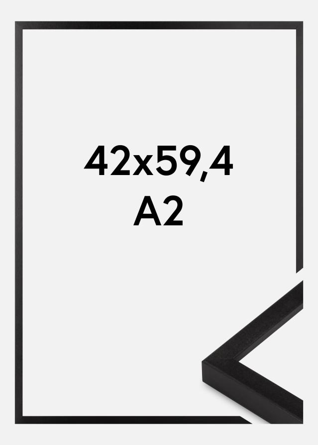 Innova Bilderrahmen Schwarz Schmal 42 x 59,4 cm (A2)