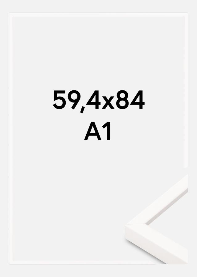 Innova Bilderrahmen Weiss Schmal 59,4 x 84,1 cm (A1)