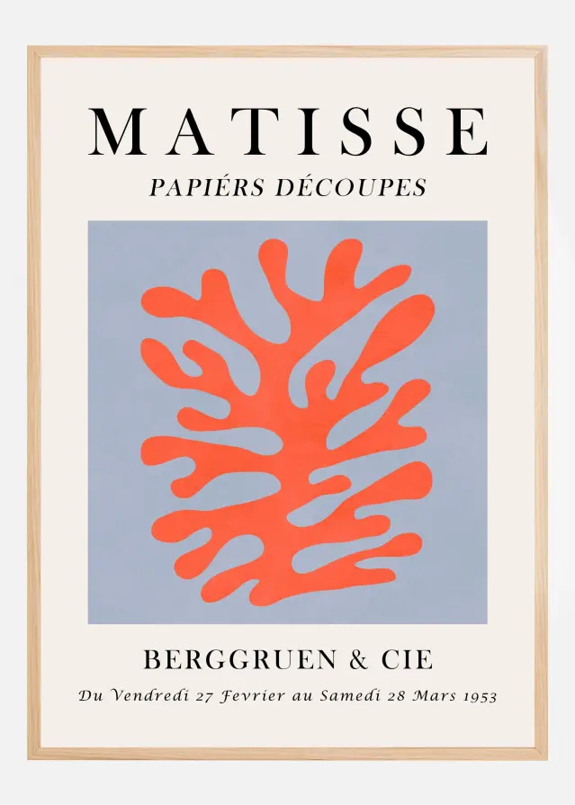 Bildverkstad Matisse floral 8 Poster