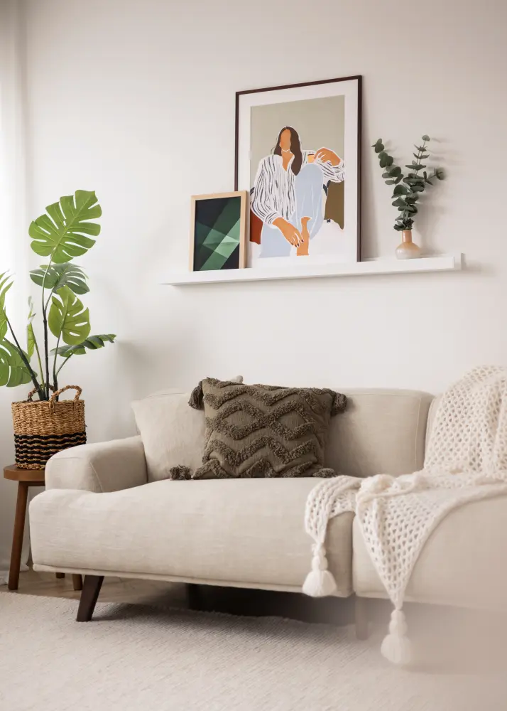 KAILA KAILA Bilderleiste Weiß 120 cm