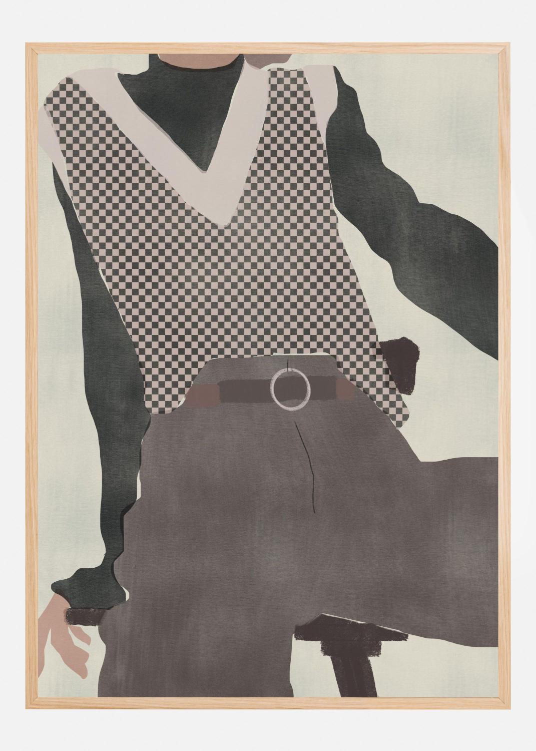 Product Image for Slender Figure Poster (21x29.7 cm (A4))