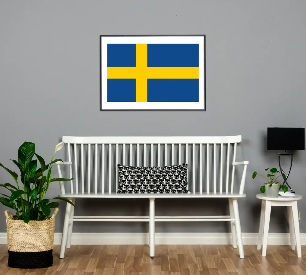 Bildverkstad Flagge - Schweden
