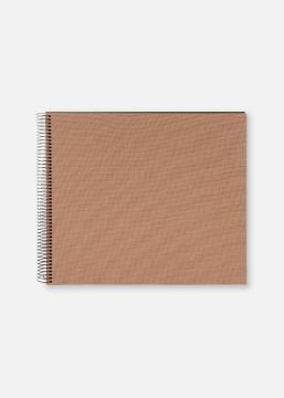 Goldbuch Bella Vista Spiralalbum Hazel - 35x30 cm (40 schwarze Seiten / 20 Blatt)