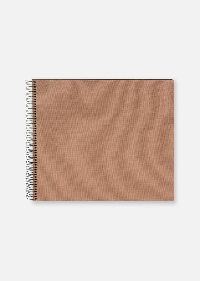 Goldbuch Bella Vista Spiralalbum Hazel - 35x30 cm (40 schwarze Seiten / 20 Blatt)