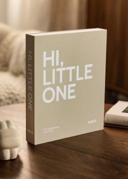 KAILA KAILA HI LITTLE ONE Grey - Coffee Table Photo Album (60 Schwarze Seiten)