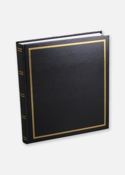 Estancia Diamant Fotoalbum Schwarz 27,5x32 cm (100 weiße Seiten / 50 Blatt)