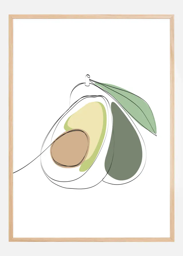 Bildverkstad AVOCADO Poster