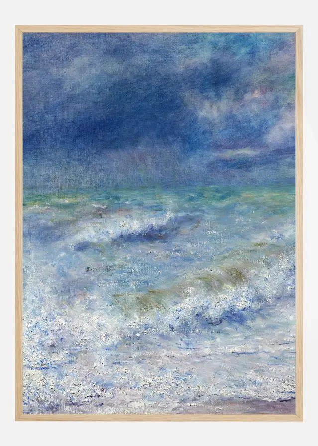 Bildverkstad Painted Waves Poster