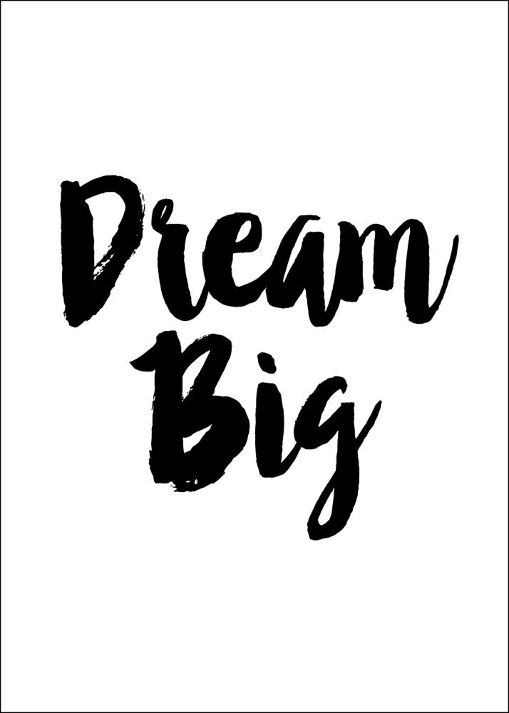 Bildverkstad Dream Big Poster