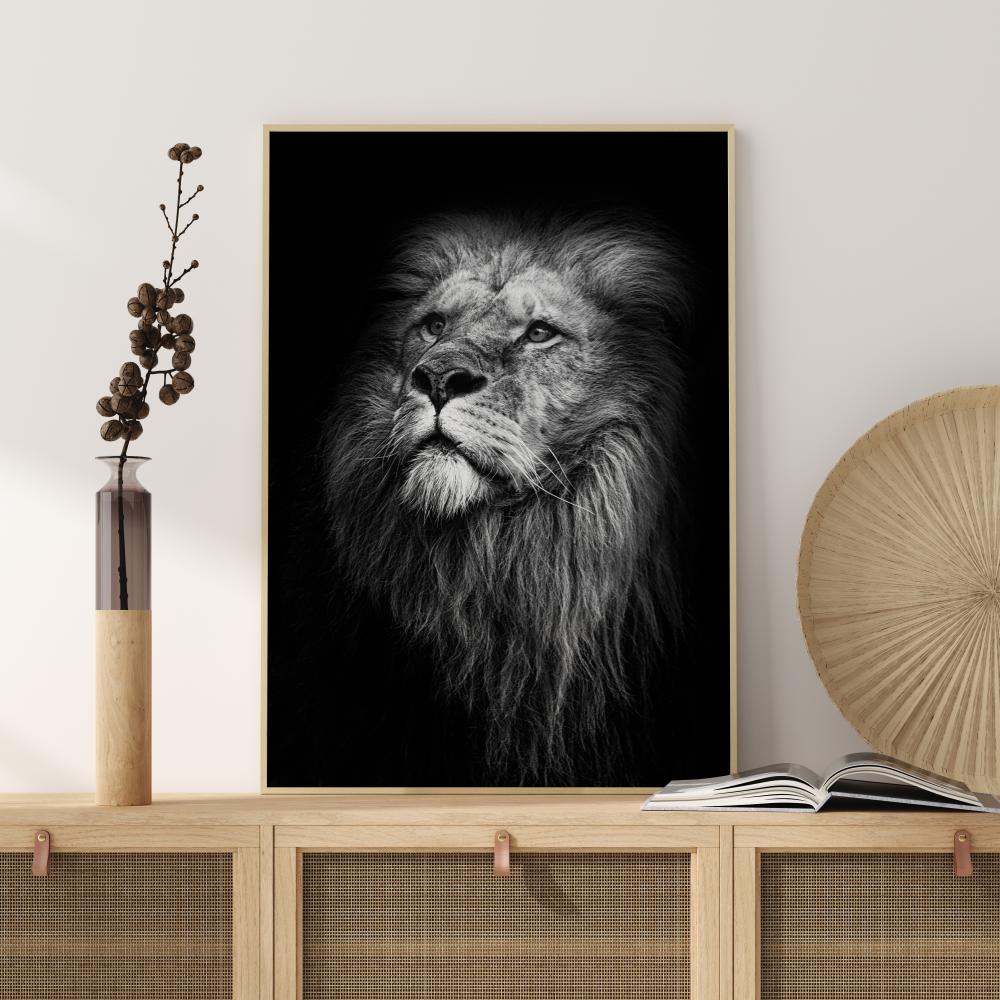 Bildverkstad King Of Lions Poster