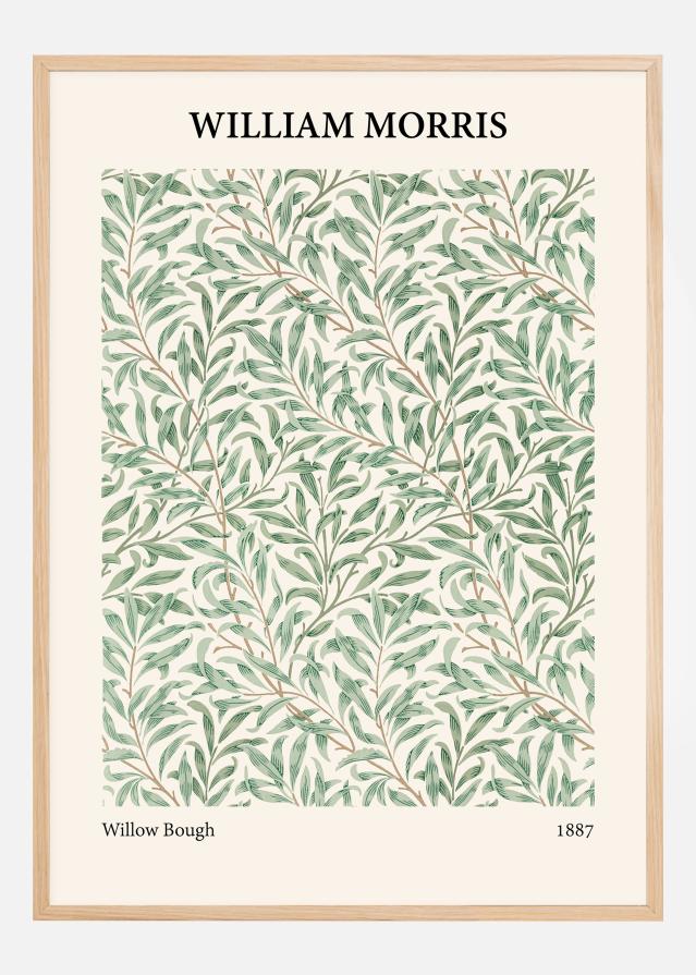 Bildverkstad William Morris - Willow Bough Poster