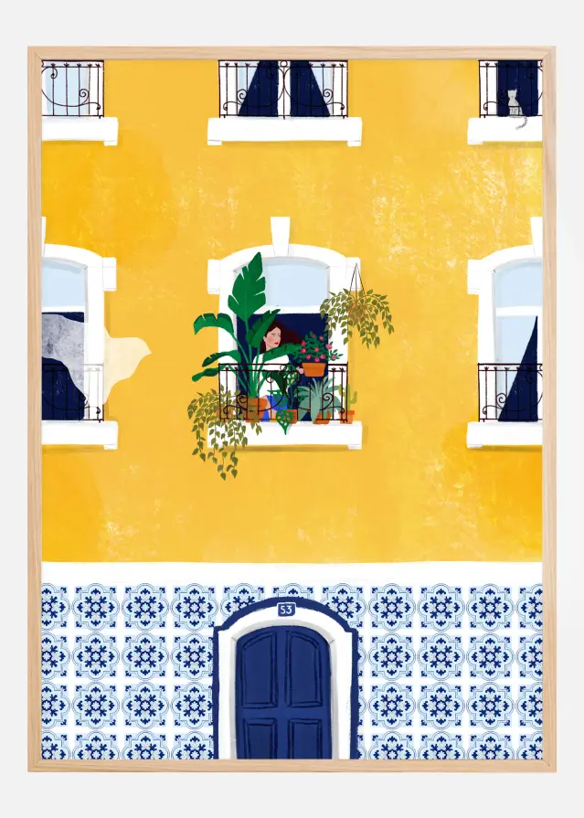 Bildverkstad Lisbon Poster