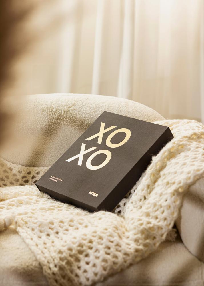 KAILA KAILA XOXO Black - Coffee Table Photo Album (60 Schwarze Seiten)