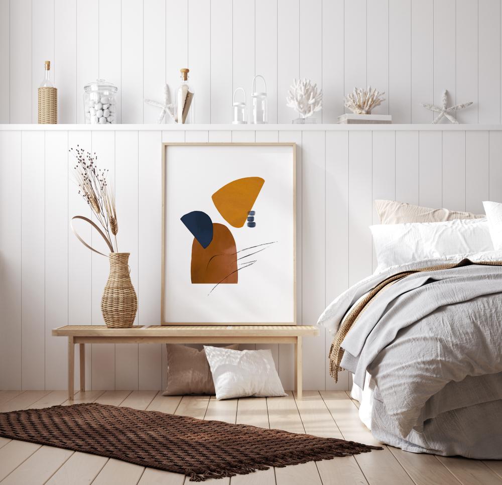 Bildverkstad Abstract Shapes I Poster