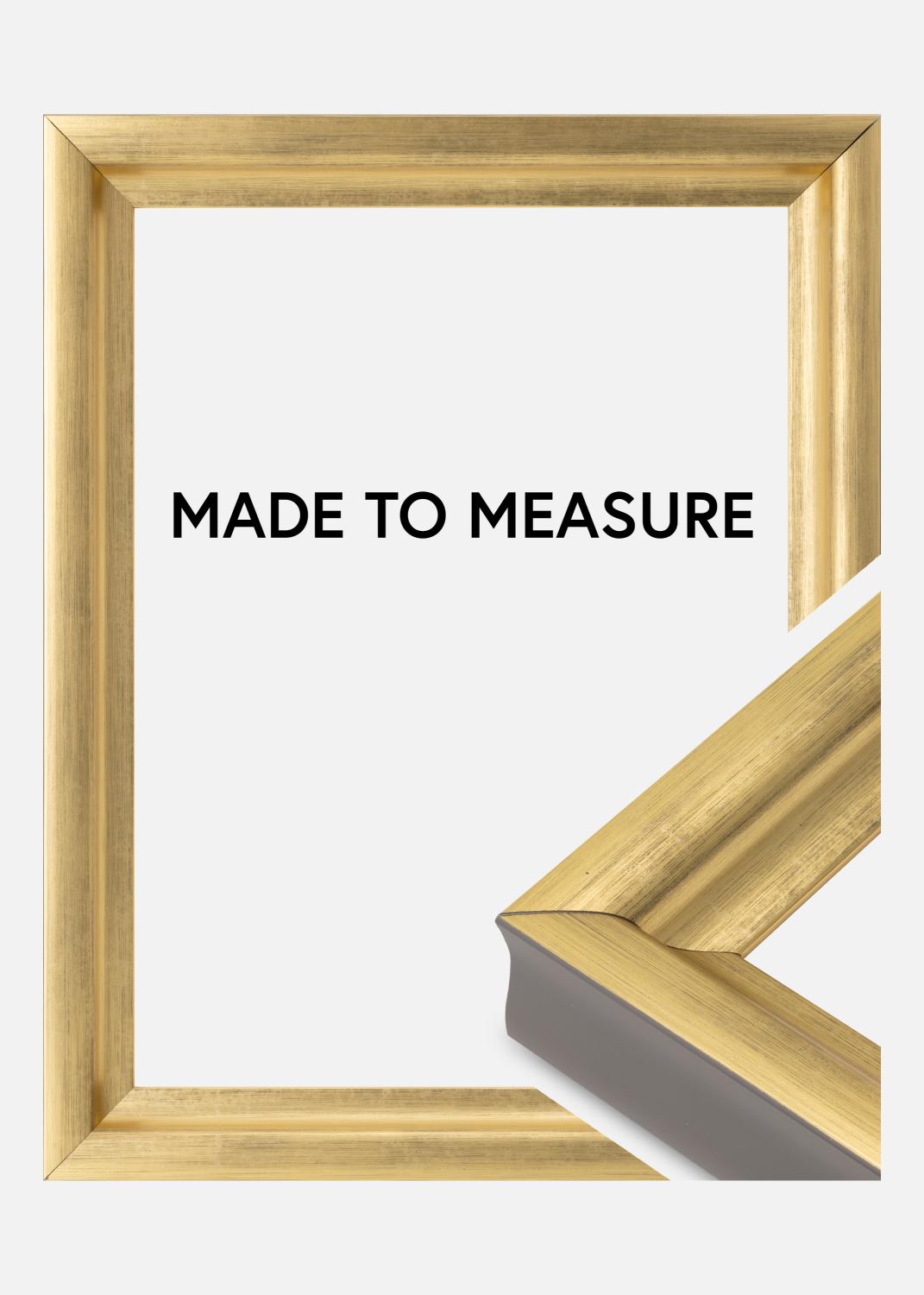 Product Image for Rahmen Sandarne Gold - Größe nach Wunsch (Bilderrahmenprobe)