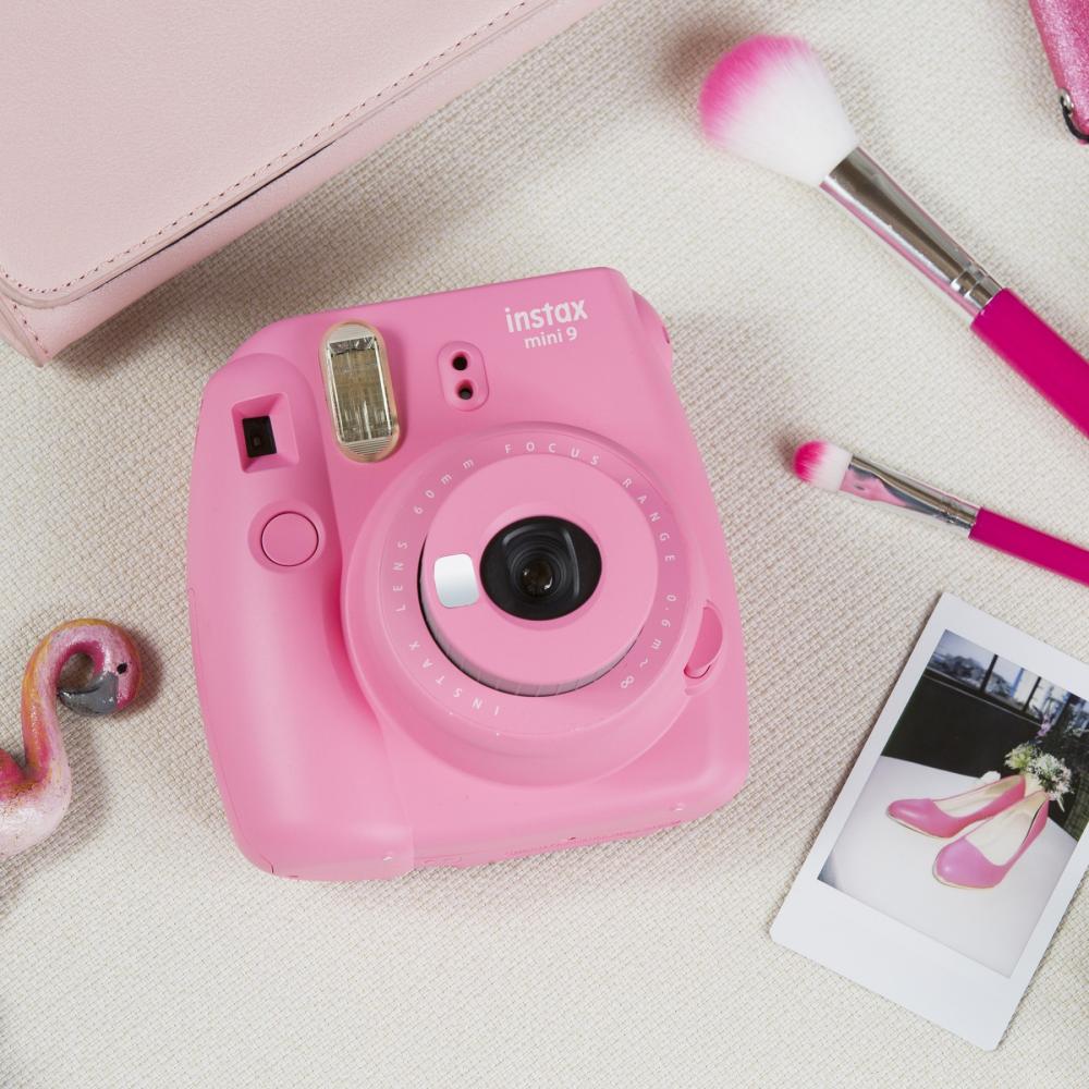Focus Fujifilm Instax Mini 9 Kamera - Flamingo Pink