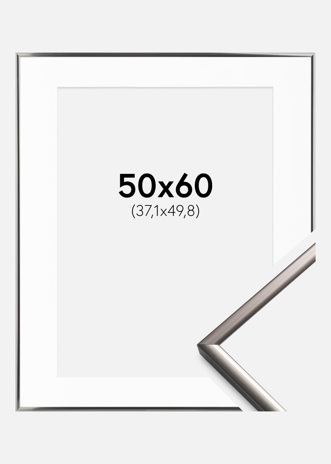 Product Image for Rahmen New Lifestyle Stahl 50x60 cm - Passepartout Weiß 15x20 inches