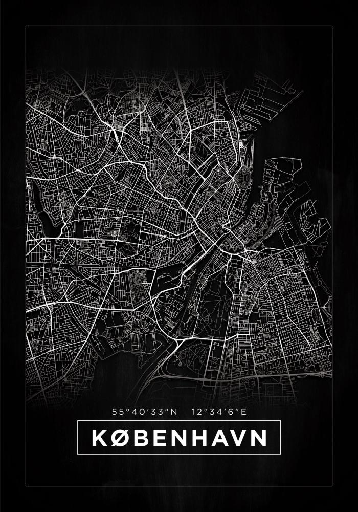 Bildverkstad Map - København - Black