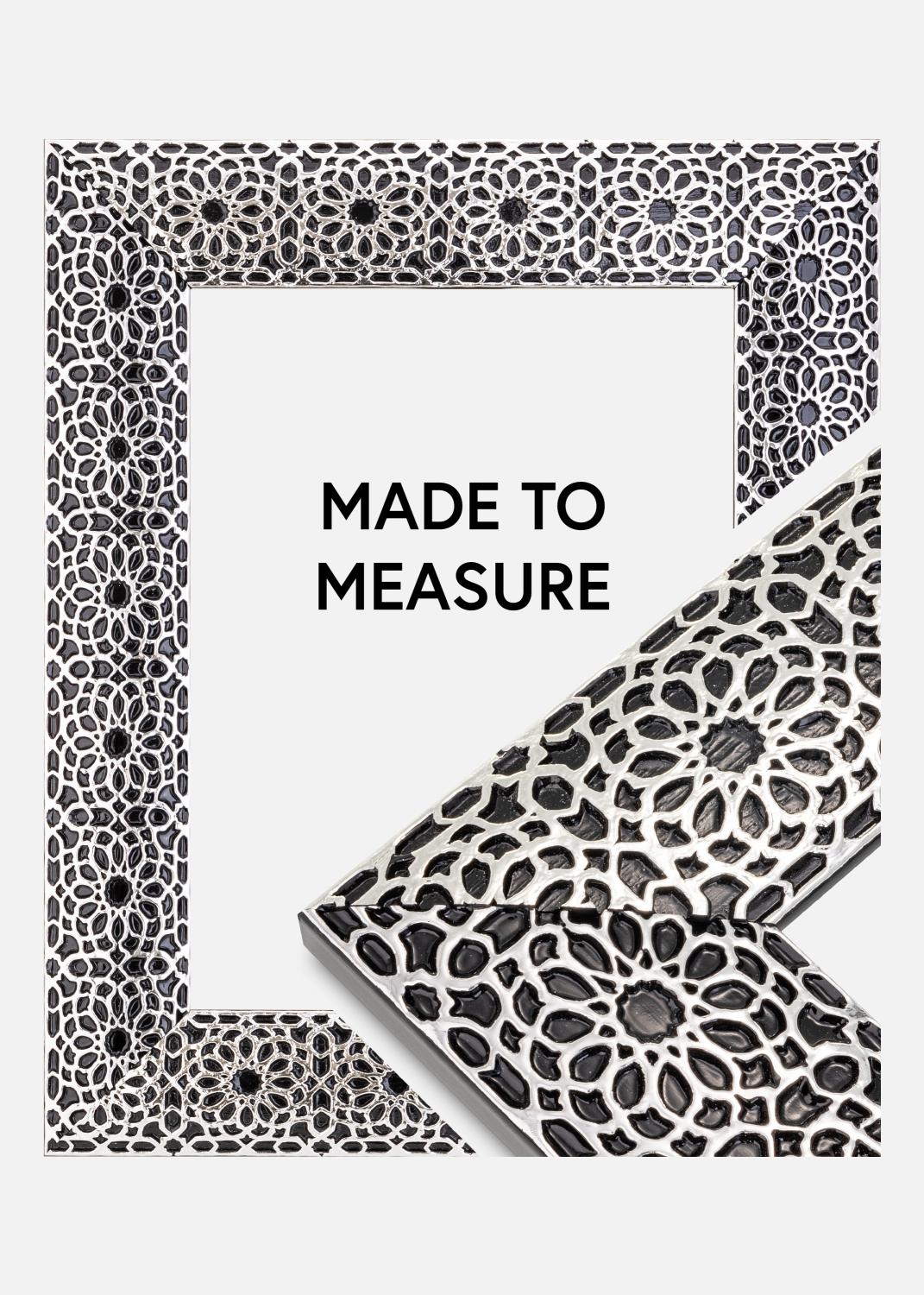 Product Image for Rahmen Stockholm Schwarz - Größe nach Wunsch (Bilderrahmenprobe)