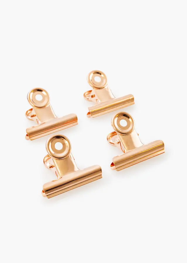 KAILA KAILA Poster Clip Rose Gold 40 mm - 4-p