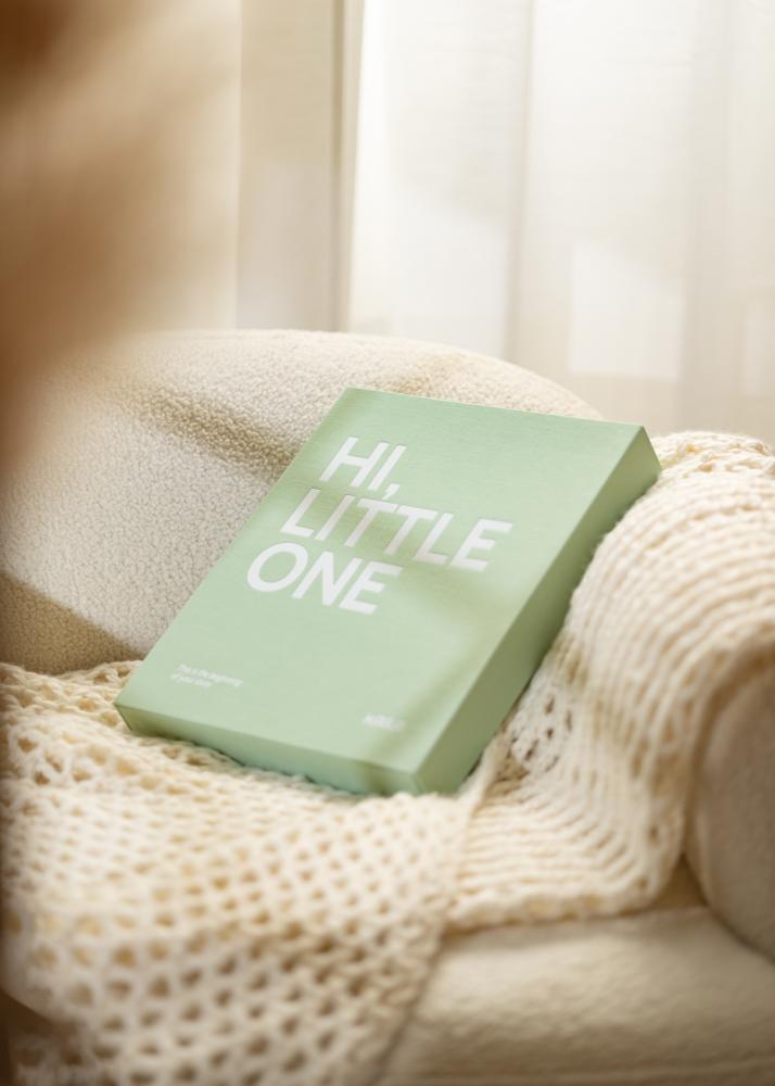 KAILA KAILA HI LITTLE ONE Mint - Coffee Table Photo Album (60 Schwarze Seiten)