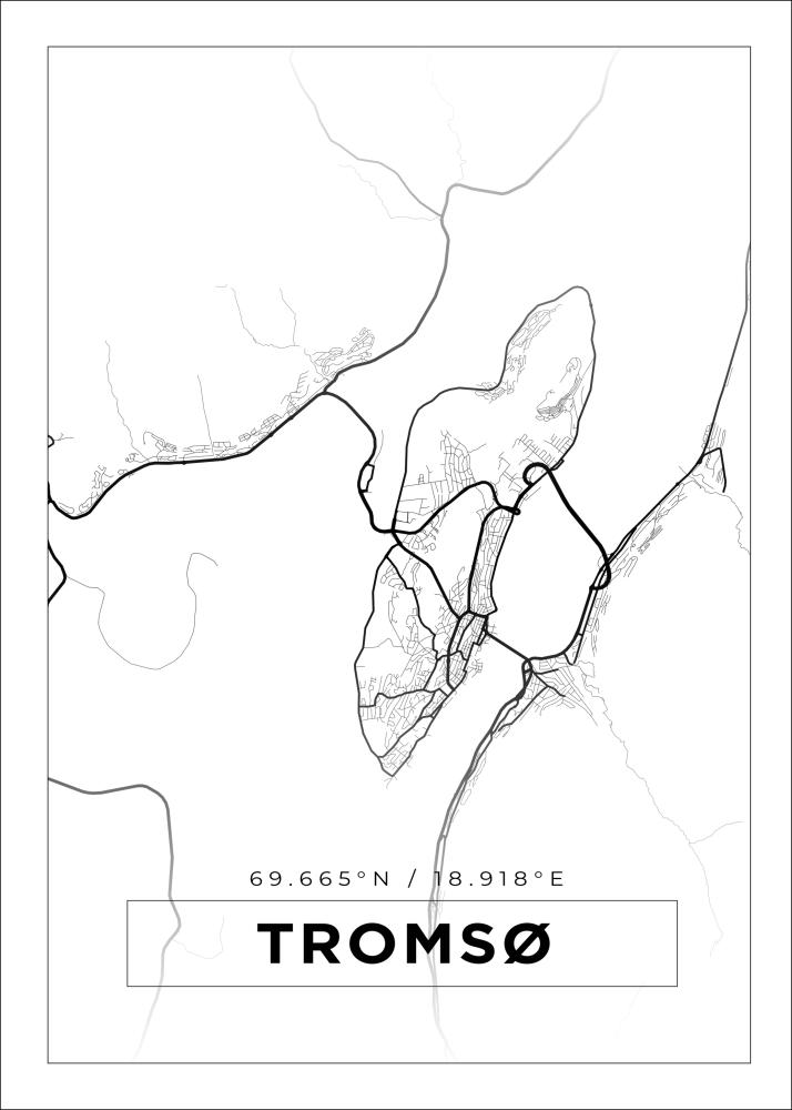 Bildverkstad Map - Tromsø - White