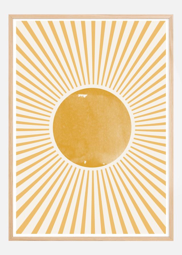 Bildverkstad Boho Sun Poster