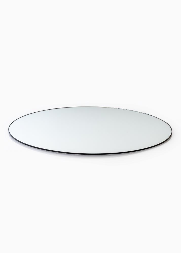 KAILA KAILA Round Mirror - Thin Black 100 cm Ø