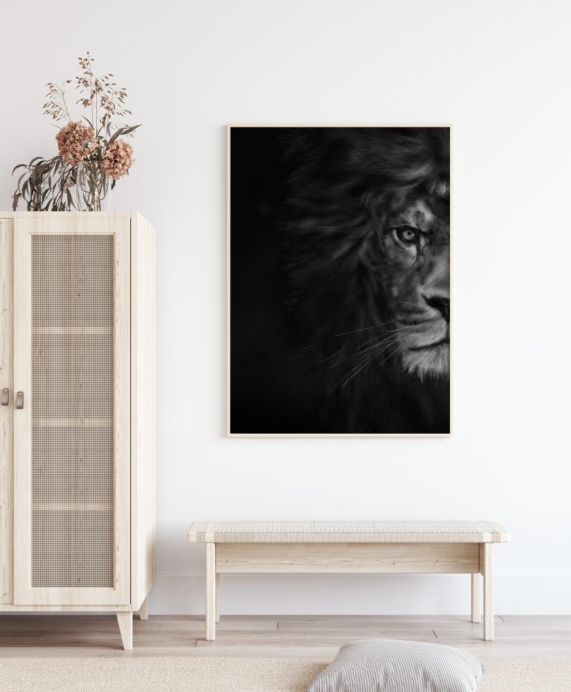 Bildverkstad Half Lion Poster