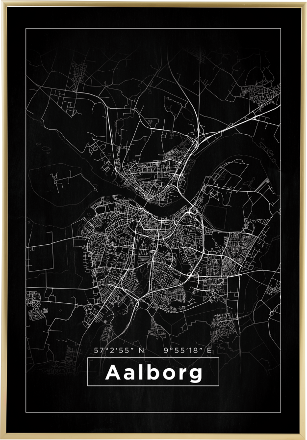 Bildverkstad Map - Aalborg - Black