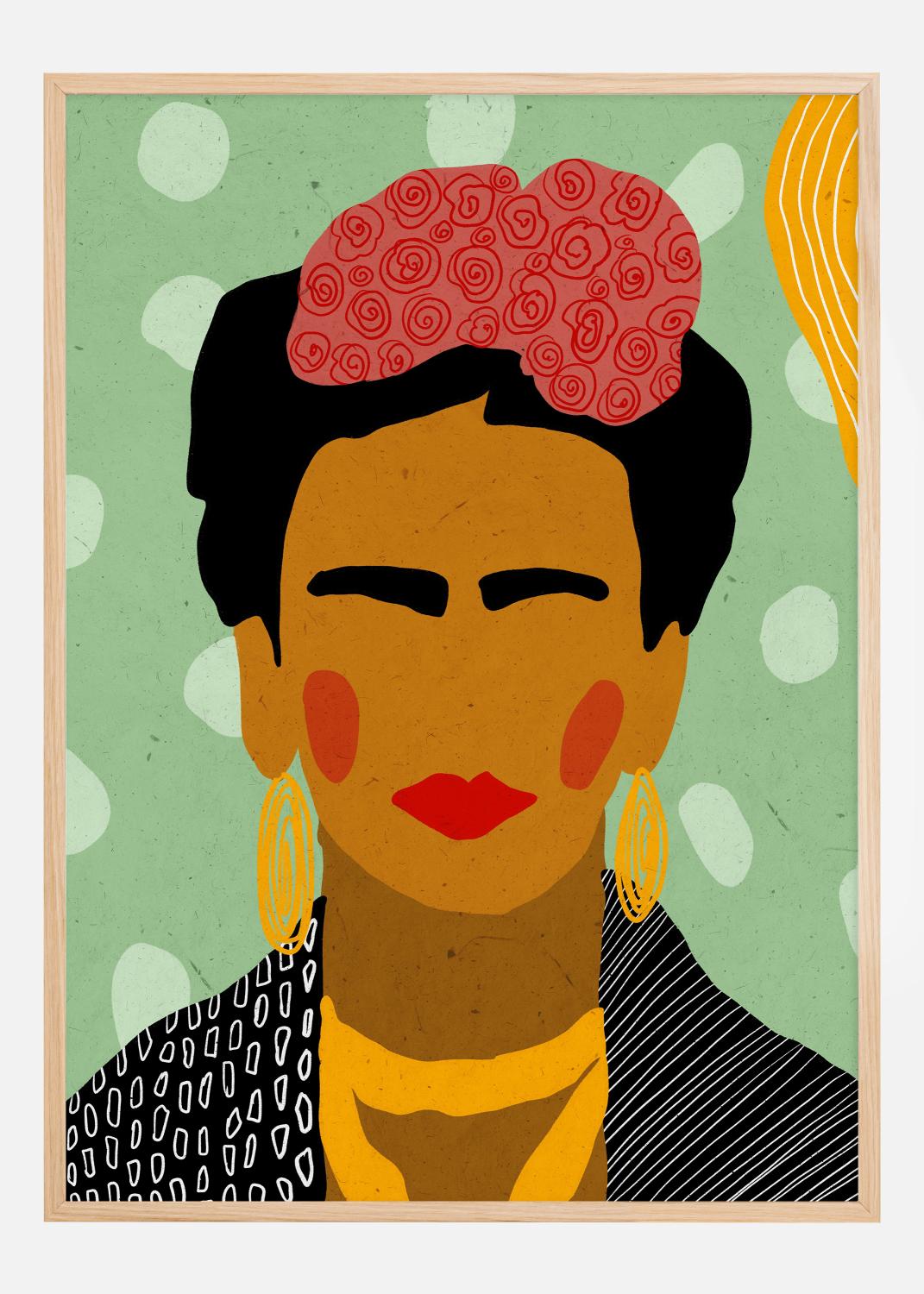 Product Image for Frida Kahlo - A Girl Without Eyes Poster (70x100 cm)