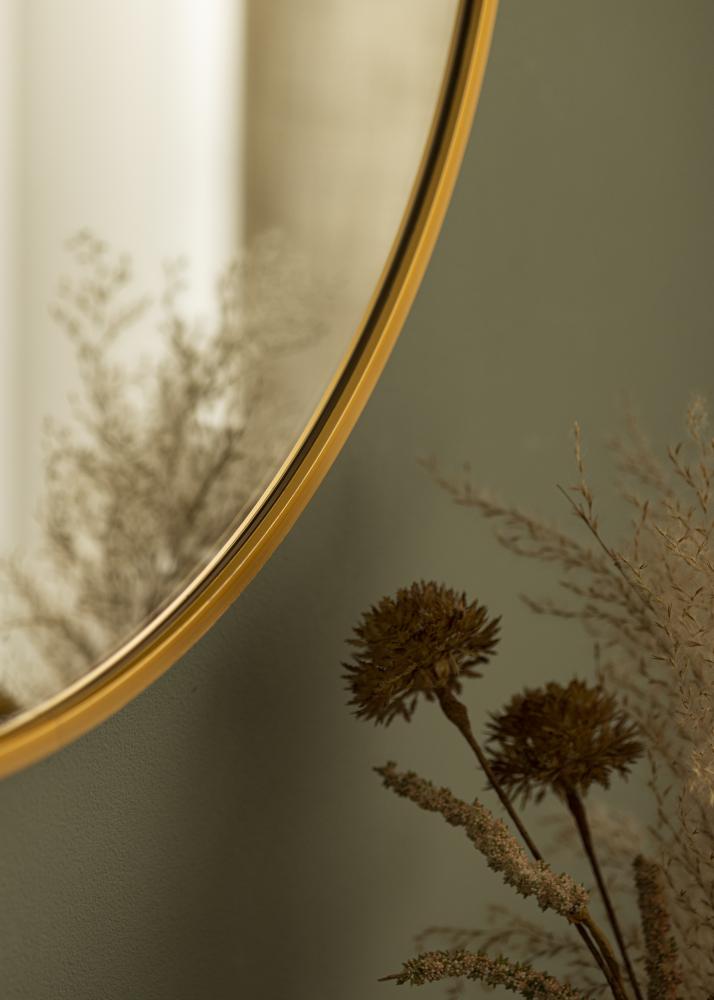 KAILA KAILA Round Mirror - Edge Gold 50 cm Ø