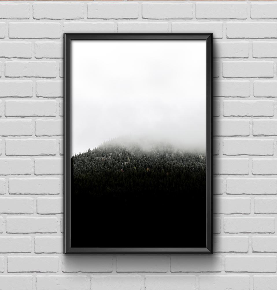 Bildverkstad Misty mountain Poster