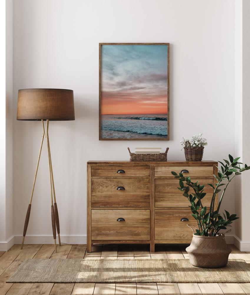 Bildverkstad Waves Under Sunset Poster