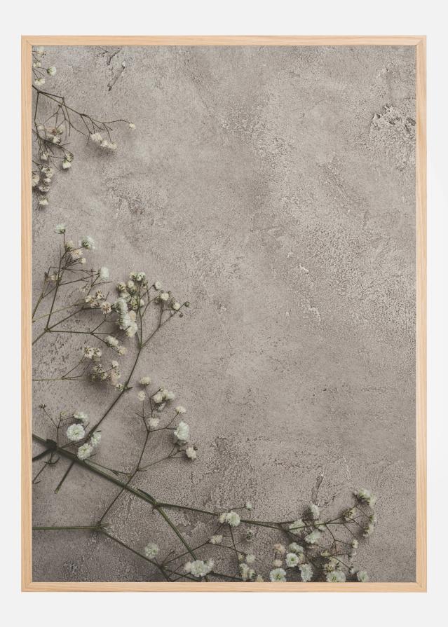 Bildverkstad Stone Flowers Poster