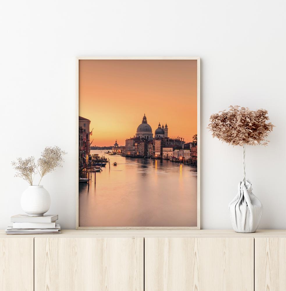 Bildverkstad Dawn On Venice Poster