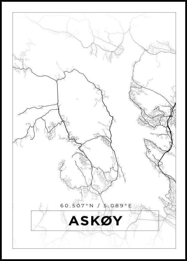 Bildverkstad Map - Askøy - White