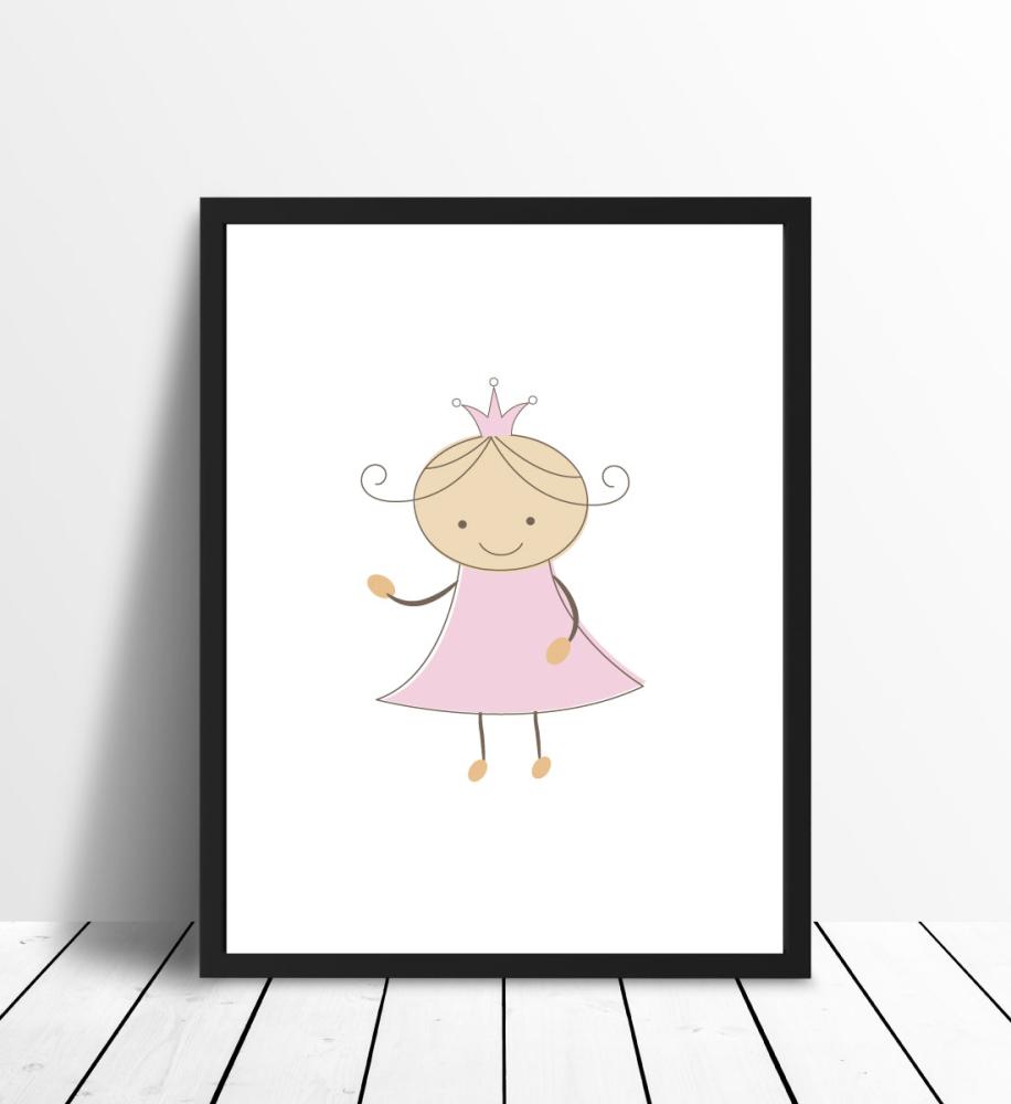 Bildverkstad Prinzessin Poster