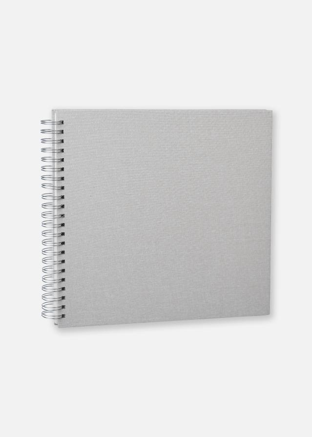 Focus Base Line Canvas Wire-O Beige 30x30 cm (50 weiße Seiten / 25 Blatt)