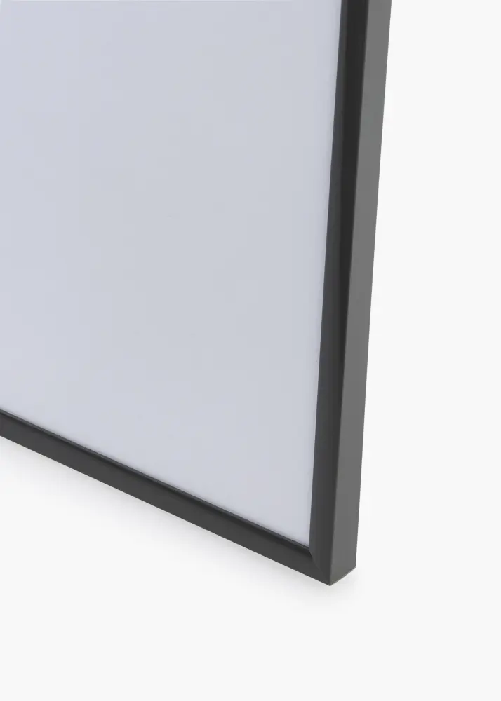 Ram med passepartou Rahmen New Lifestyle Dunkelgrau 70x100 cm - Passepartout Schwarz 62x85 cm