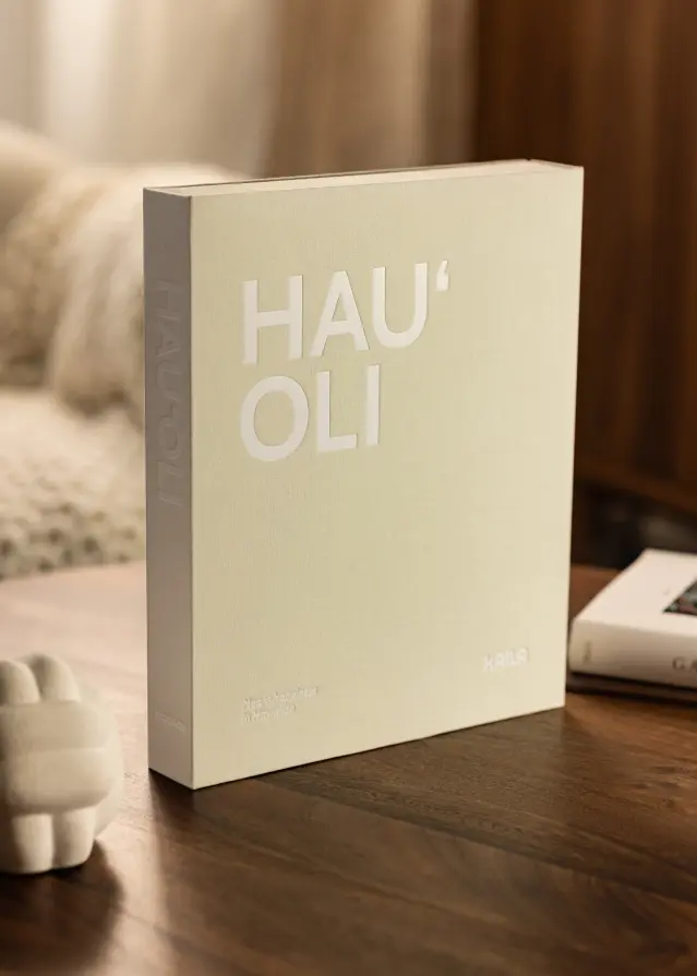 KAILA KAILA HAU'OLI - Coffee Table Photo Album (60 Schwarze Seiten)