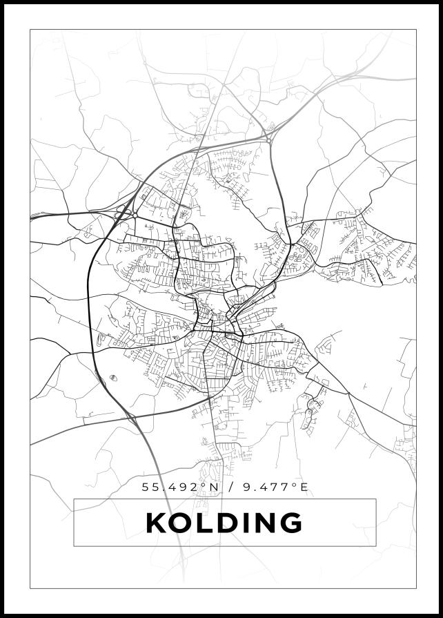 Bildverkstad Map - Kolding - White