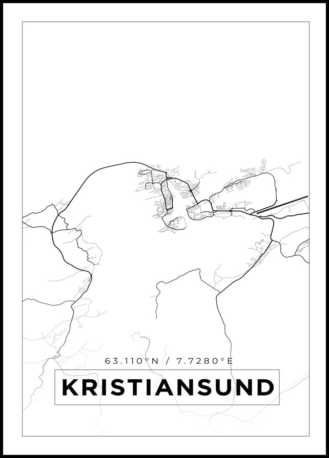 Bildverkstad Map - Kristiansund - White